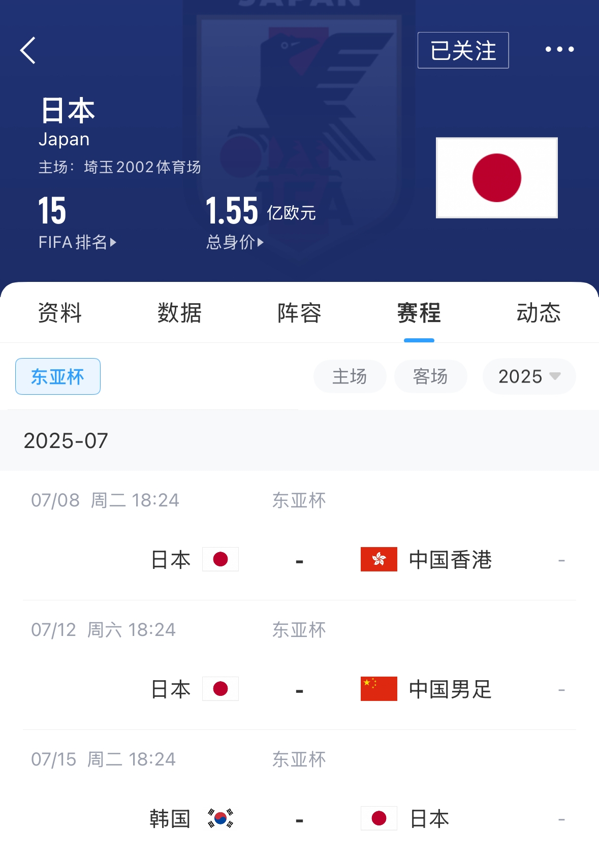 多少球隊？日本東亞杯列表：沒有前往歐洲的球員！長門Yuto領(lǐng)先 首次被選中12人